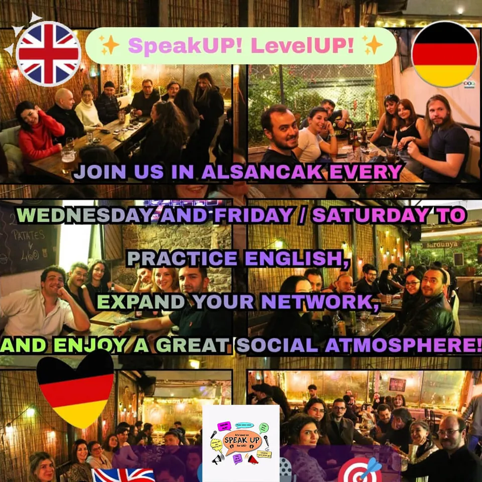 English Speaking Club | SpeakUP card