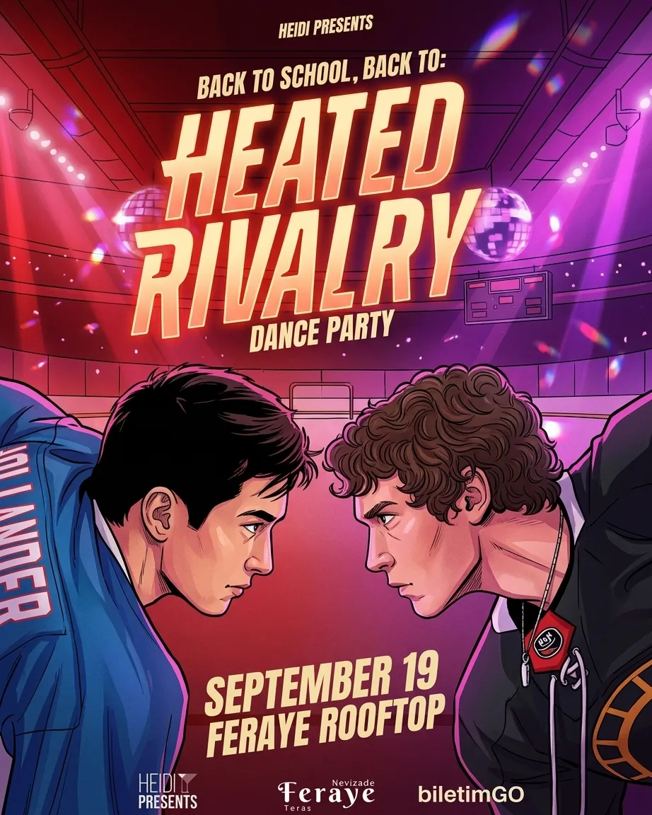 HEATED RIVALRY DANCE PARTY: BACK TO SCHOOL card