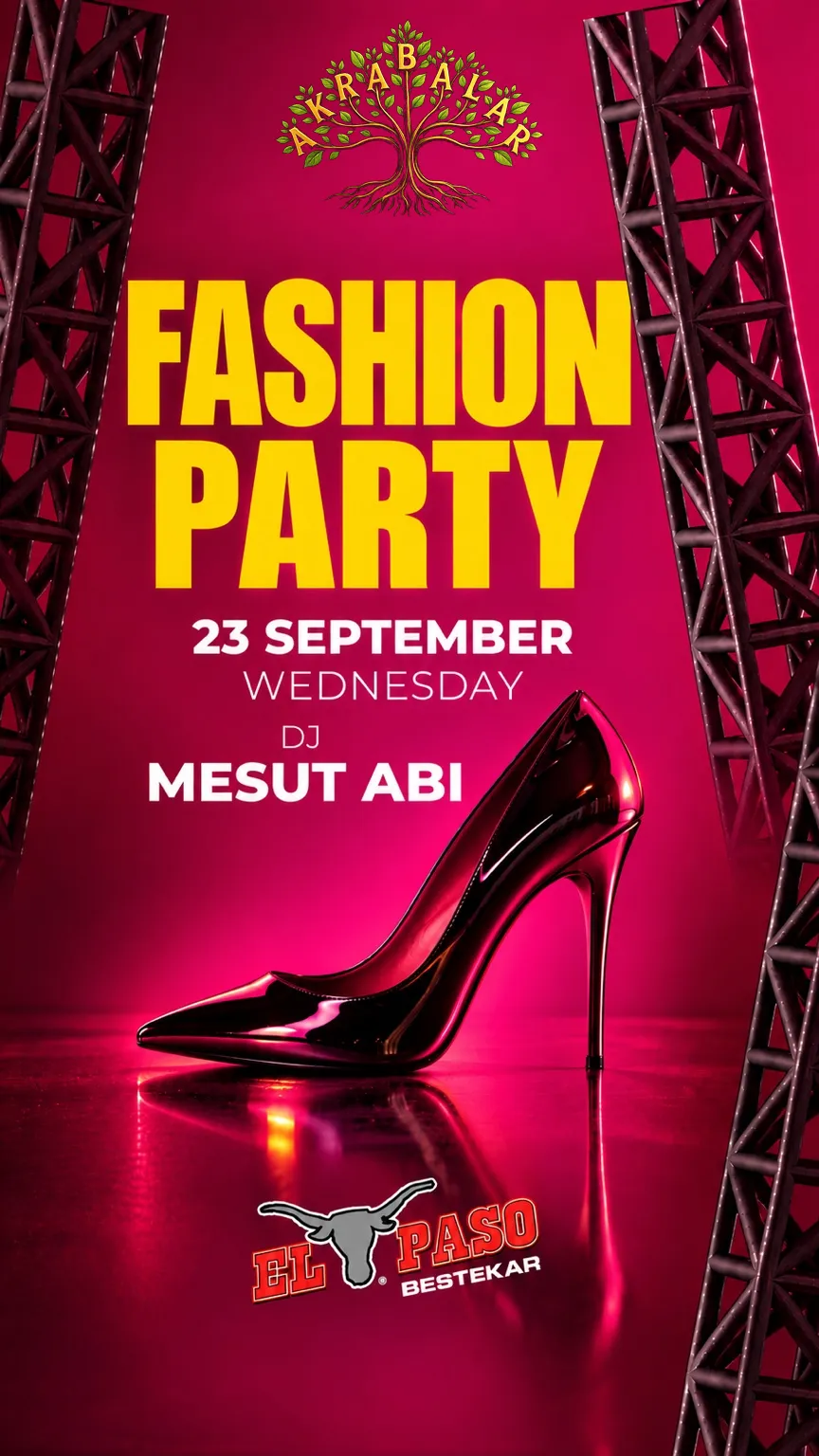 AKRABALAR FASHION PARTY card