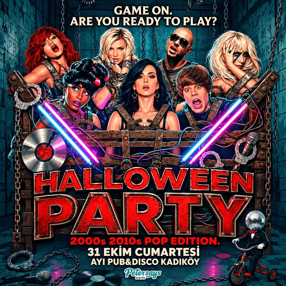 Halloween Party - Pop Edition card