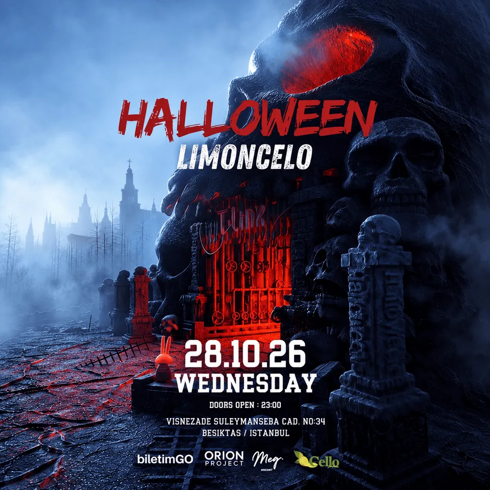 HALLOWEEN LIMONCELLO card