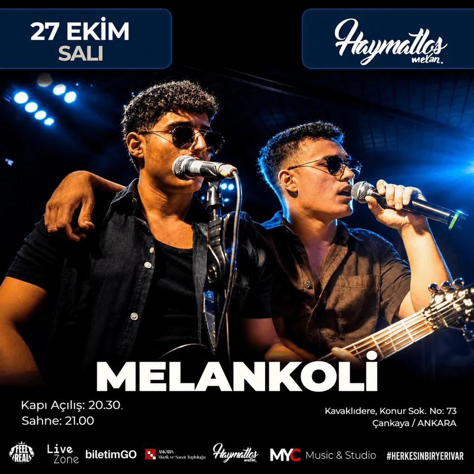 MELANKOLİ KONSERİ | HAYMATLOS MEKAN card