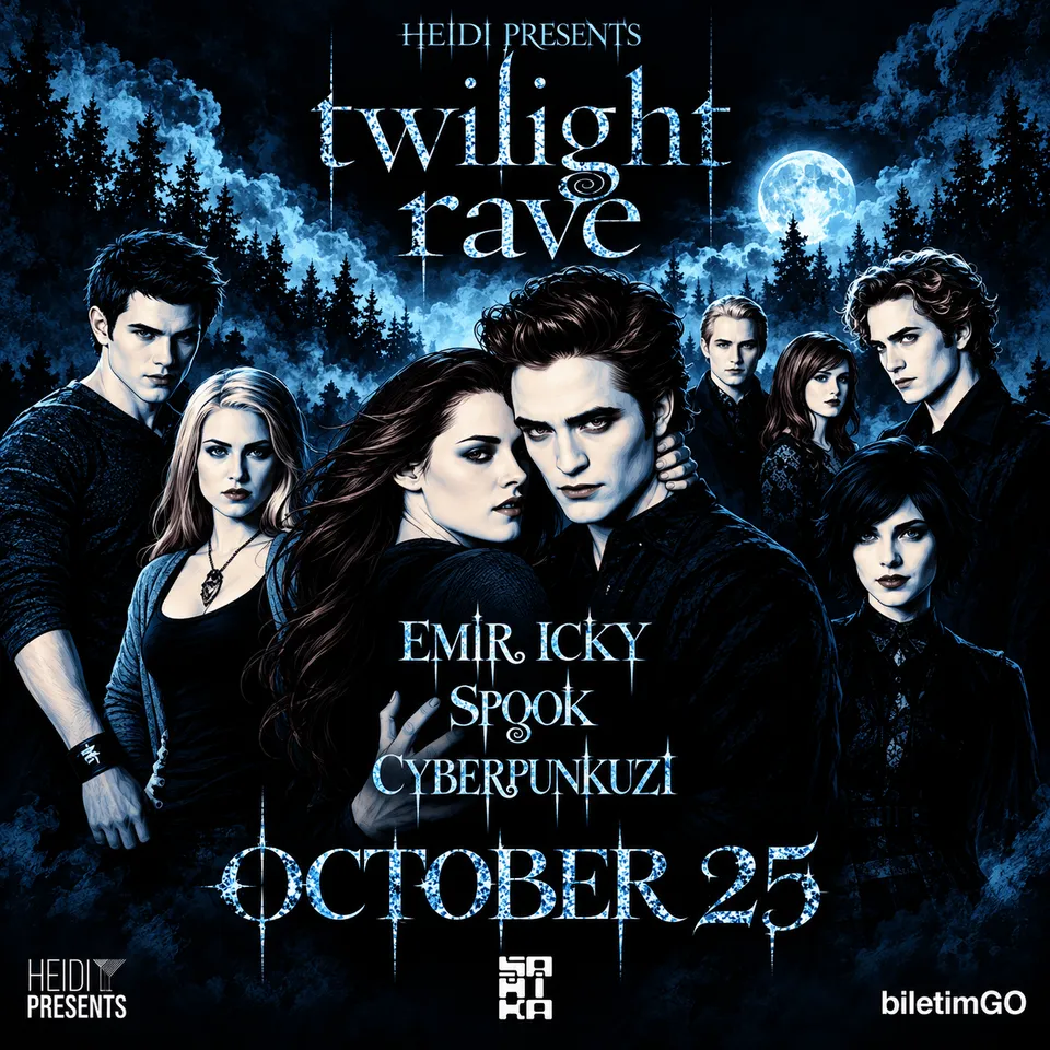 TWILIGHT RAVE card