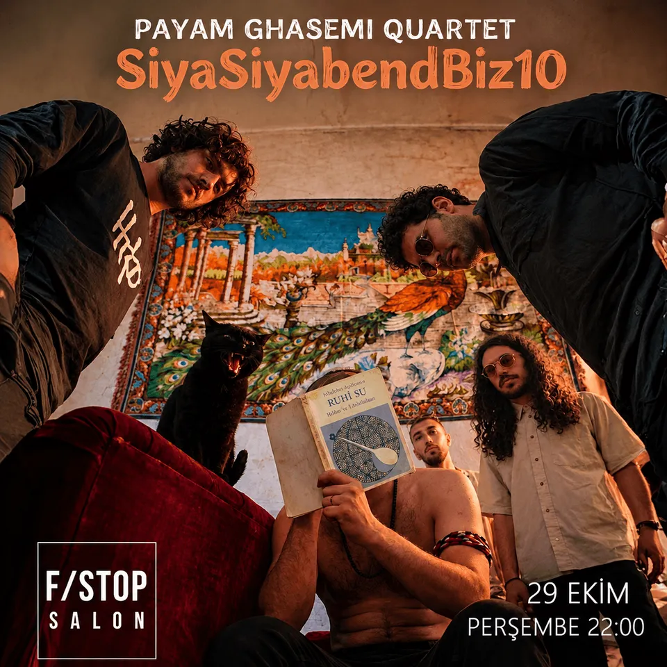 Payam Ghasemi Quartet: SiyaSiyabendBiz10 - Eskişehir thumbnail