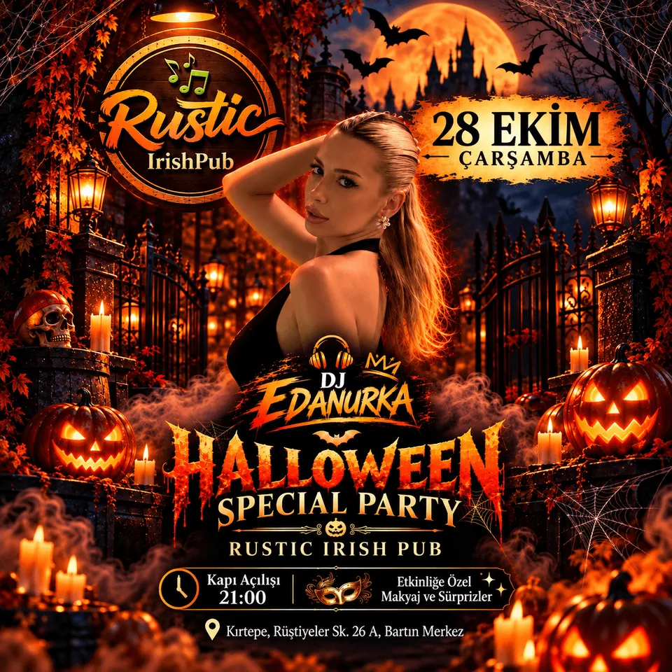 Halloween Special Party card