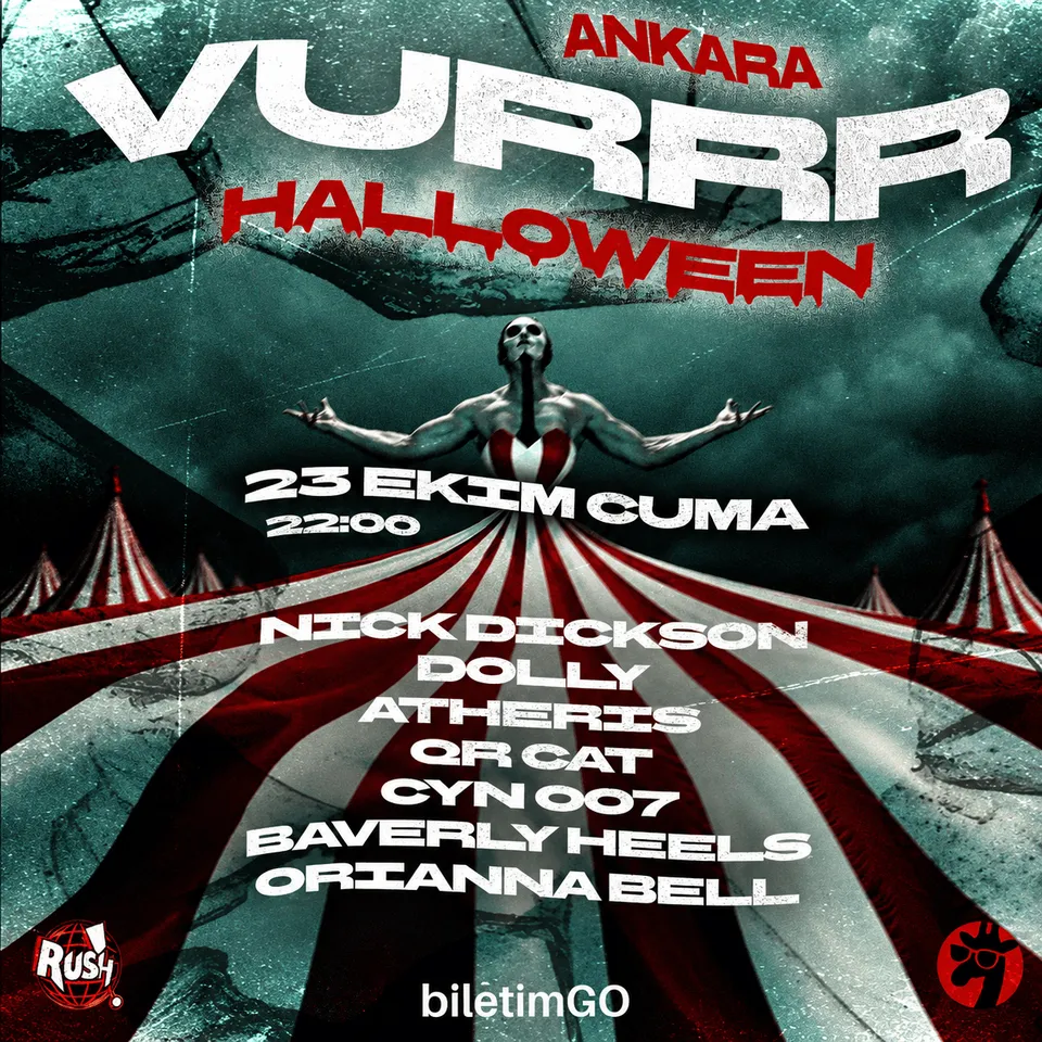VURRR HALLOWEEN PARTY ANKARA card