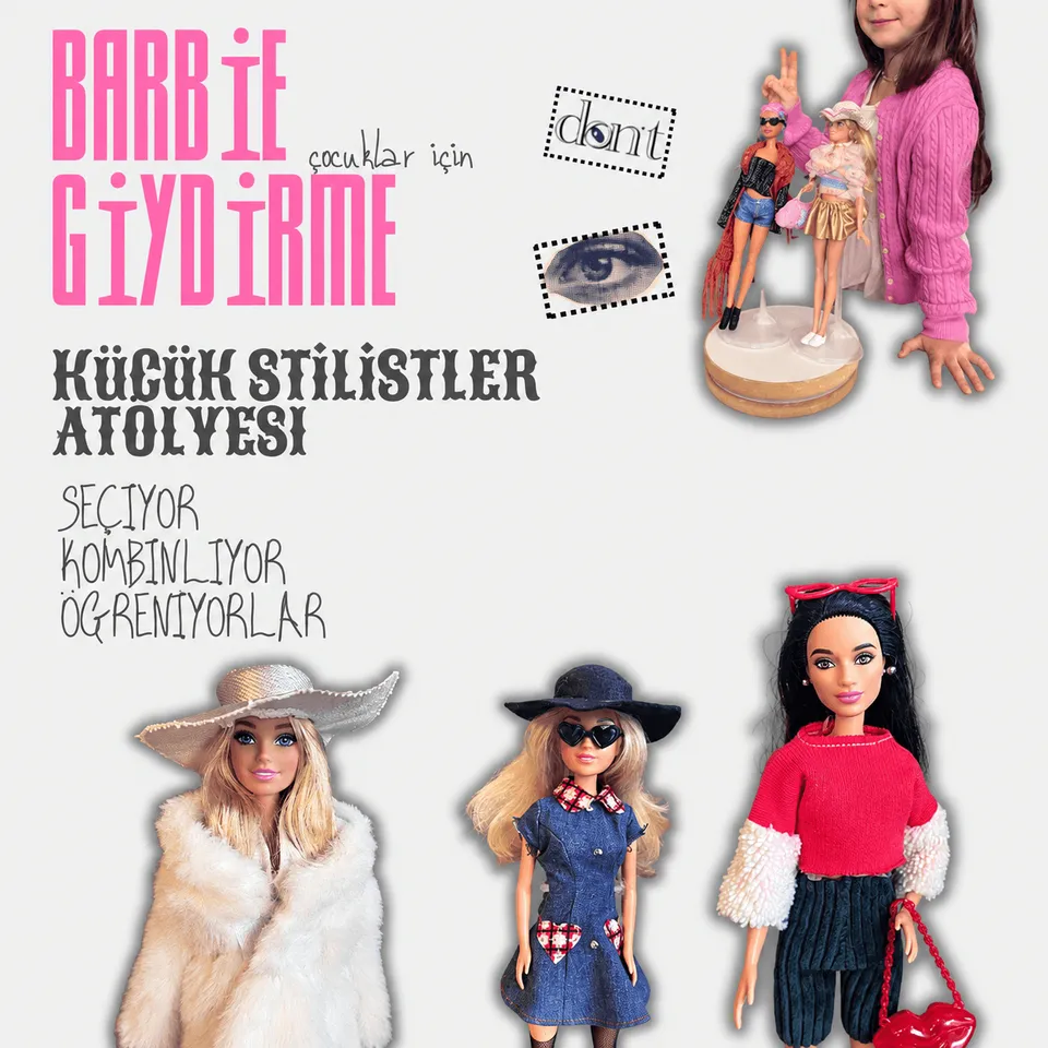Barbie Giydirme ve Küçük Stilistler Atölyesi (Çocuklar için) card