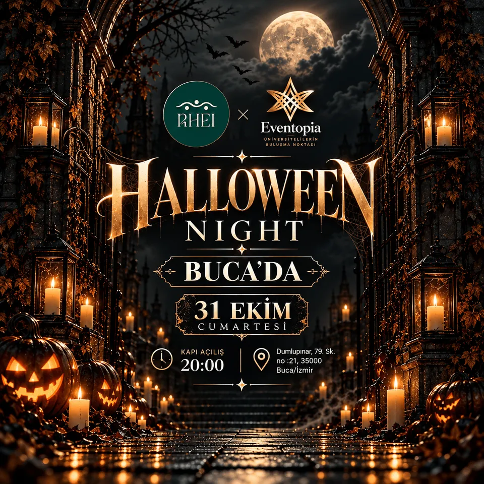 Halloween Night Buca - Rhei Social card