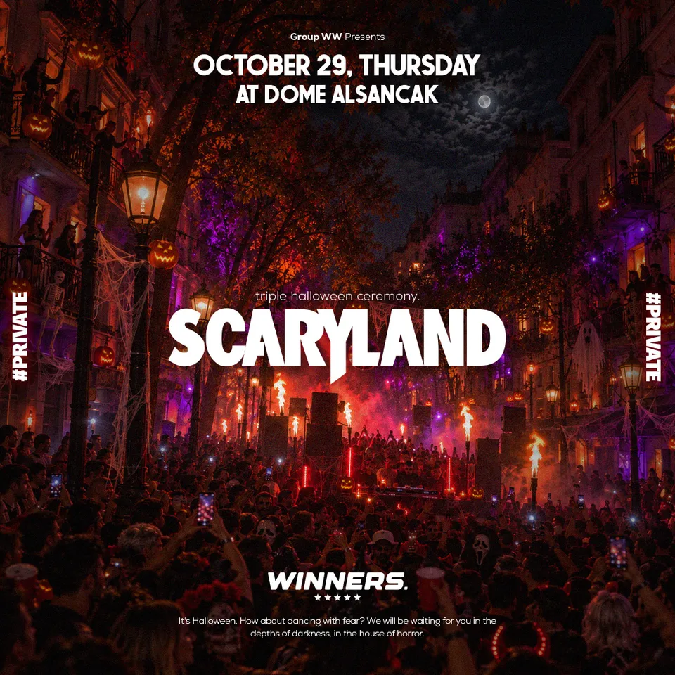 SCARYLAND PRIVATE| DOME ALSANCAK| HALLOWEEN İZMİR card