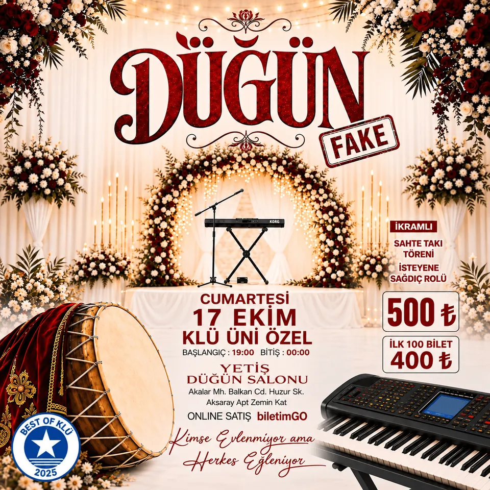 FAKE DÜĞÜN - KLÜ card