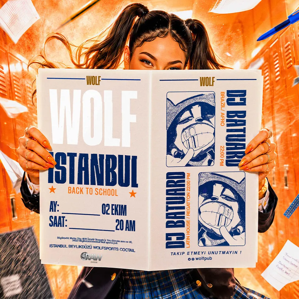 Back To School - İstanbul Wolf card