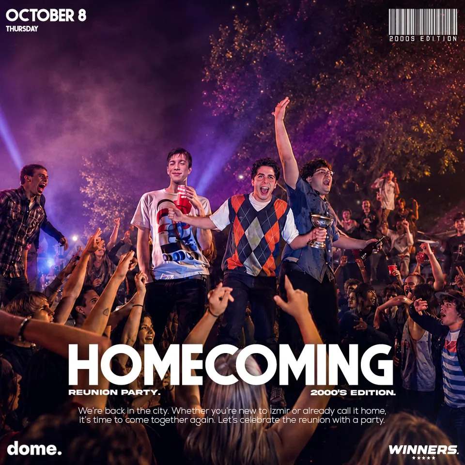 UNIVERSITY HOMECOMING PARTY X 2000'S EDITION | DOME ALSANCAK thumbnail