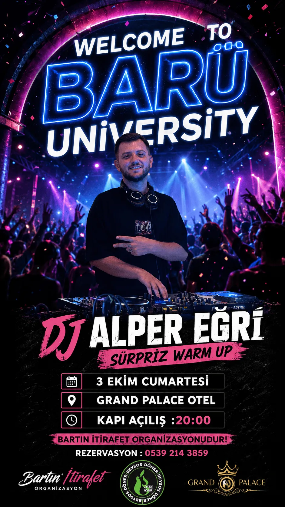 WELCOME TO BARÜ UNİVERSİTY card