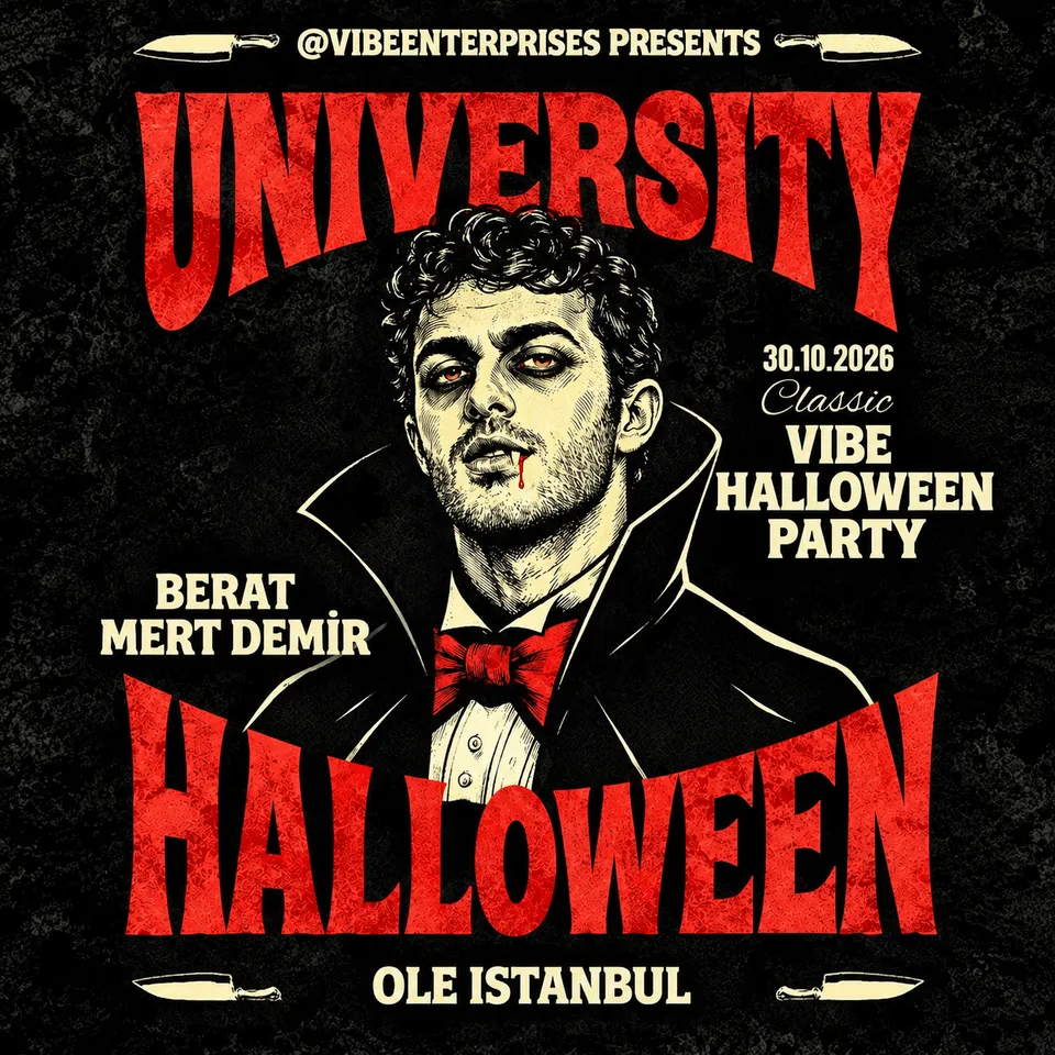 BERAT MERT HALLOWEEN PARTY card