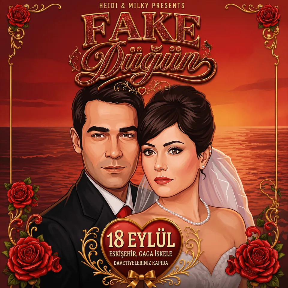 FAKE DÜĞÜN ESKİŞEHİR card