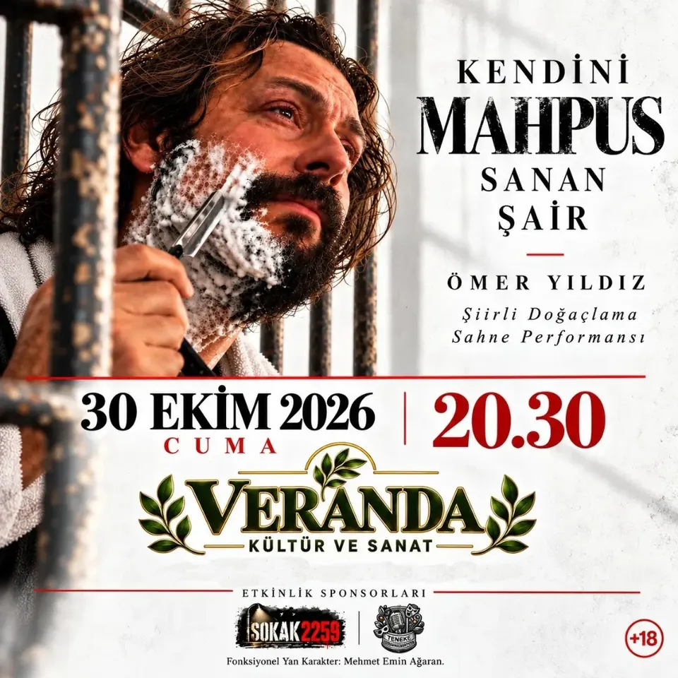 KENDİNİ MAHPUS SANAN ŞAİR card