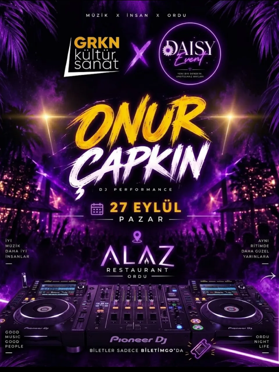 Daisy Event X Alaz card