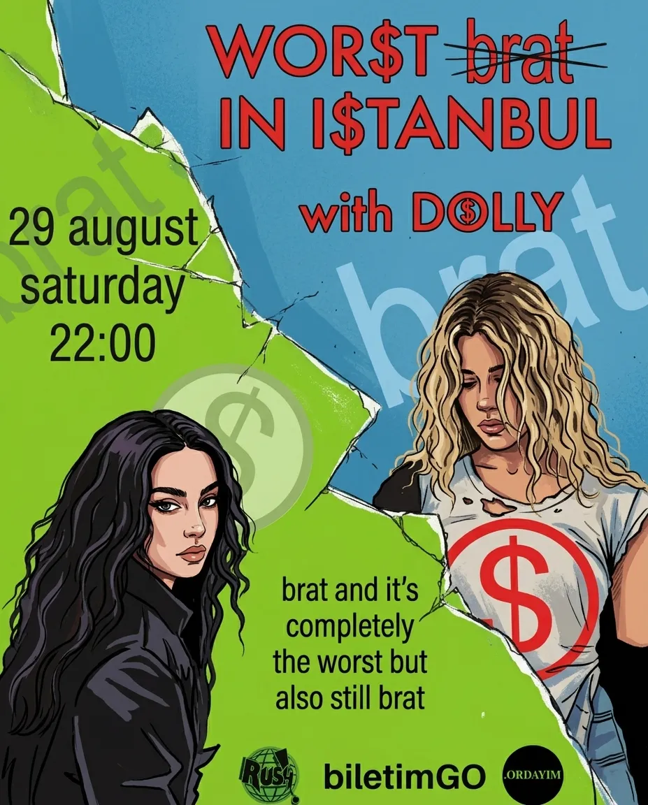 WOR$T GIRLS IN ISTANBULLL card