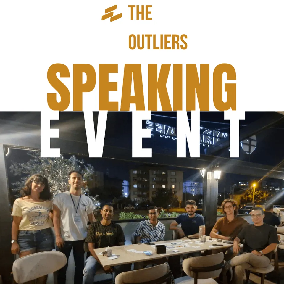 The Outliers | English Speaking Club card