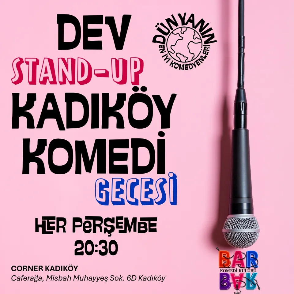 Stand up Kadıköy Komedi Gecesi card