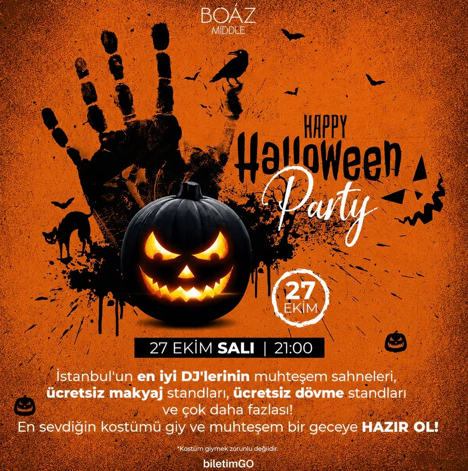 HALLOWEEN PARTY card
