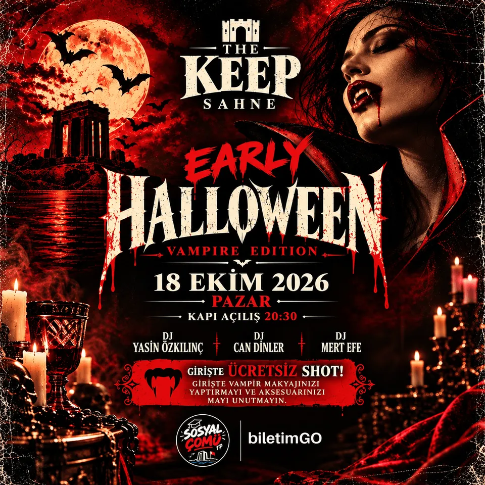 Early Halloween Vampire Edition / The Keep Sahne card