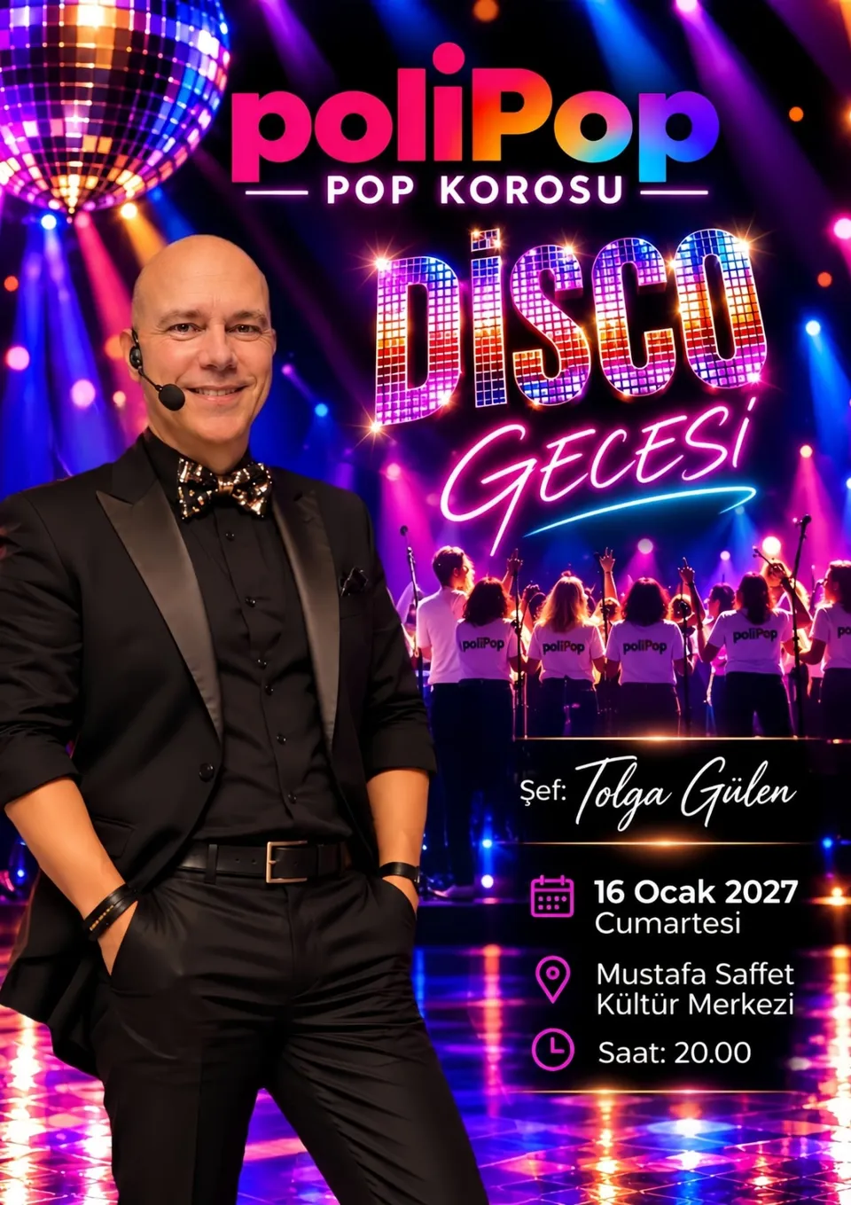 PoliPop Disco Gecesi card