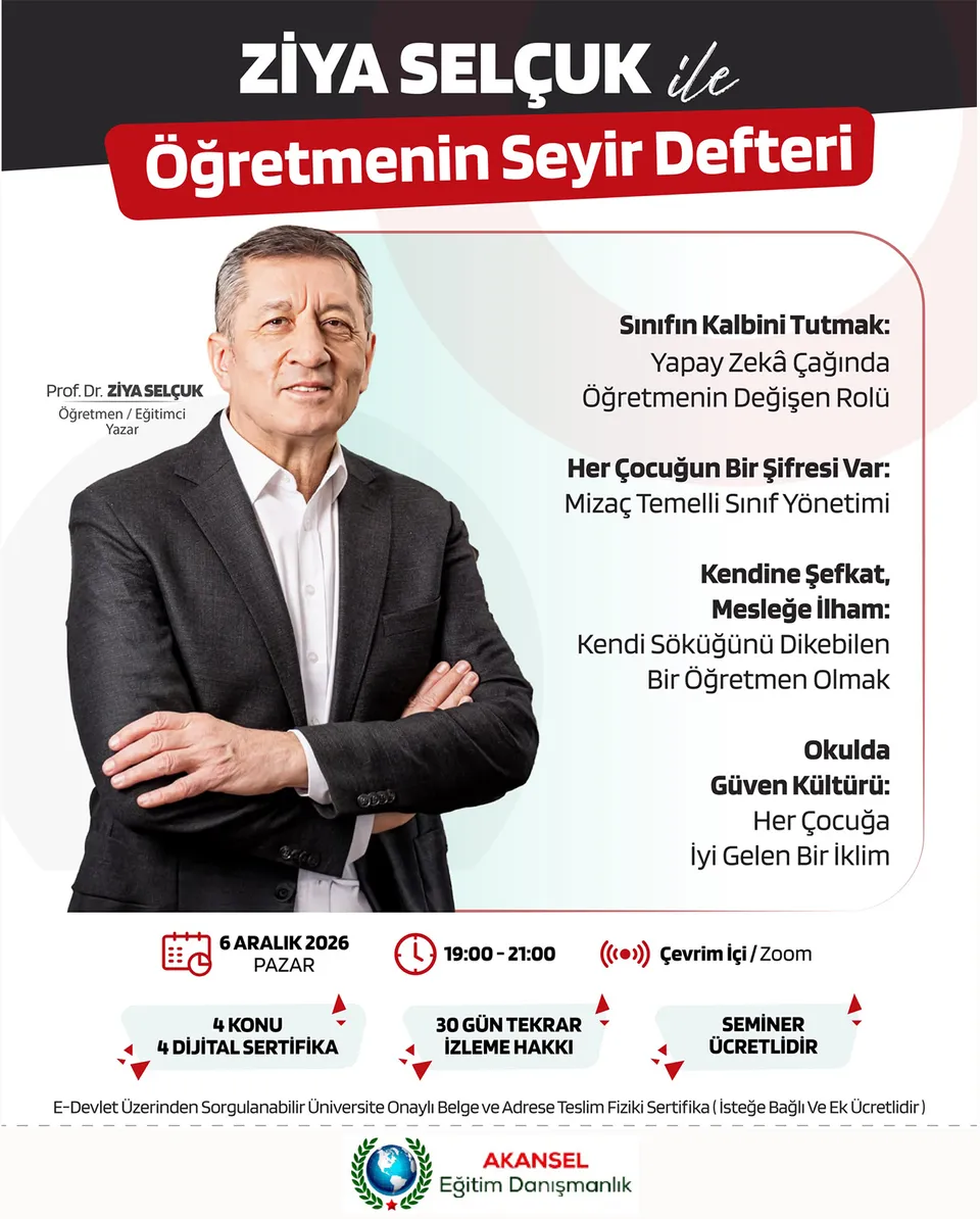 Ziya Selçuk ile Öğretmenin Seyir Defteri - 2026 card