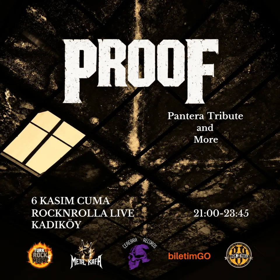 PROOF (Pantera Tribute and More) card