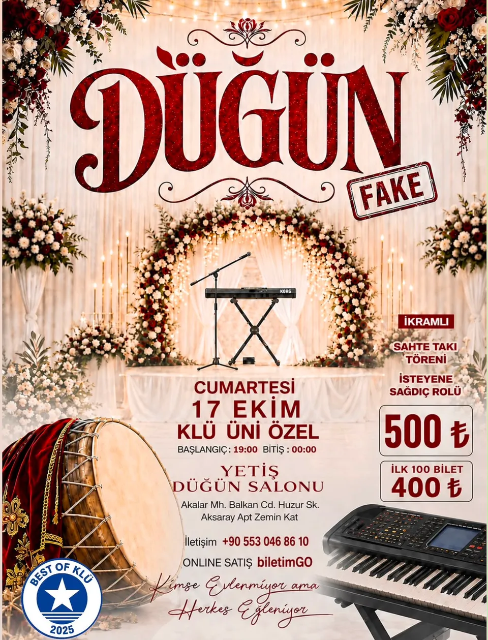 FAKE DÜĞÜN - KLÜ card