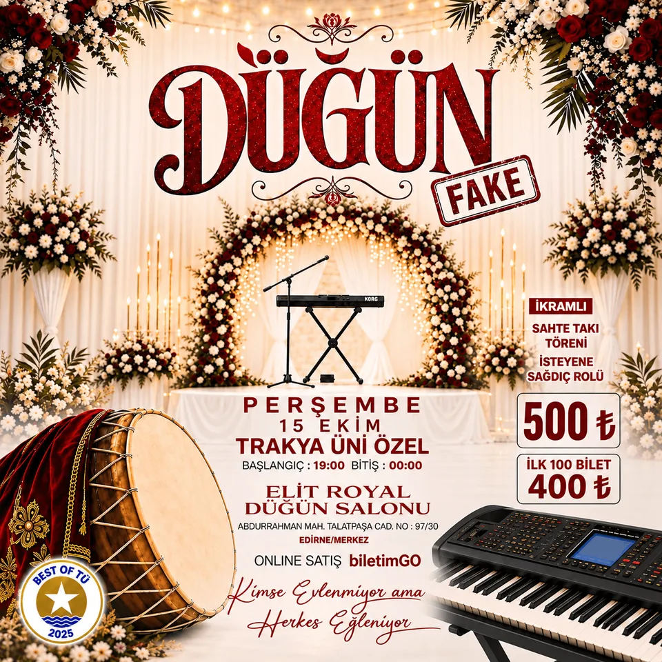 FAKE DÜĞÜN - TÜ card