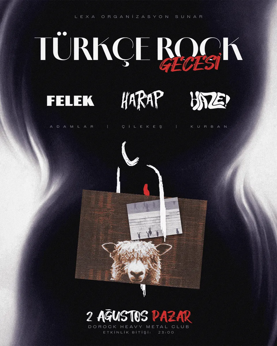 TÜRKÇE ROCK GECESİ card