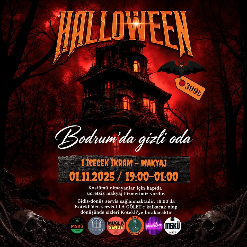 MUĞLANIN EN BÜYÜK HALLOWEEN PARTİSİ 2 card