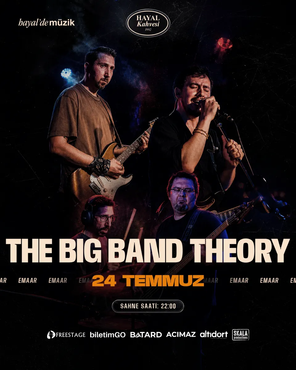 THE BIG BAND THEORY card