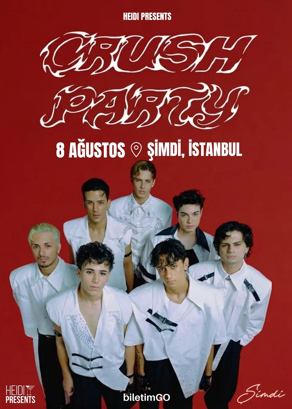 CRUSH FAN PARTY card