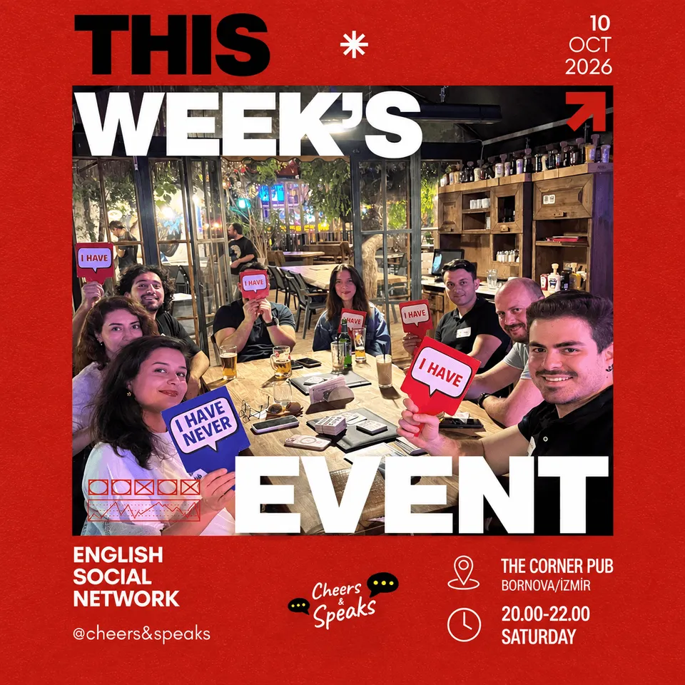 Cheers & Speaks | English Speaking Events card