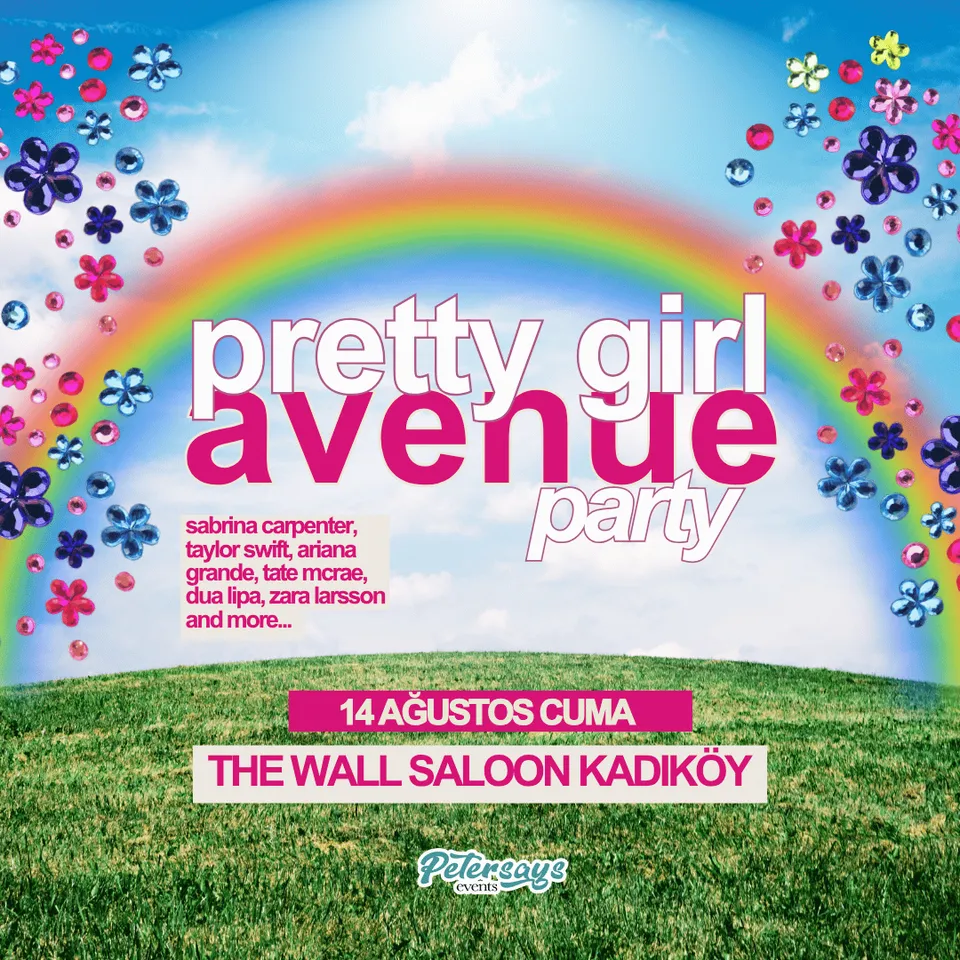 Pretty Girl Avenue Party card
