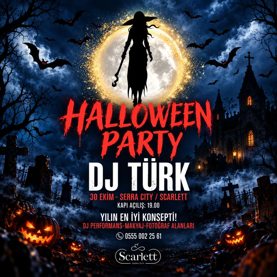 HALLOWEEN PARTY card
