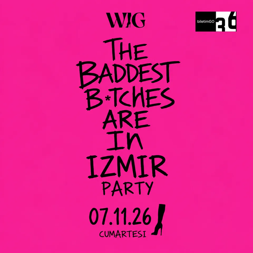 THE BADDEST B*TCHES ARE IN IZMIR PARTY card