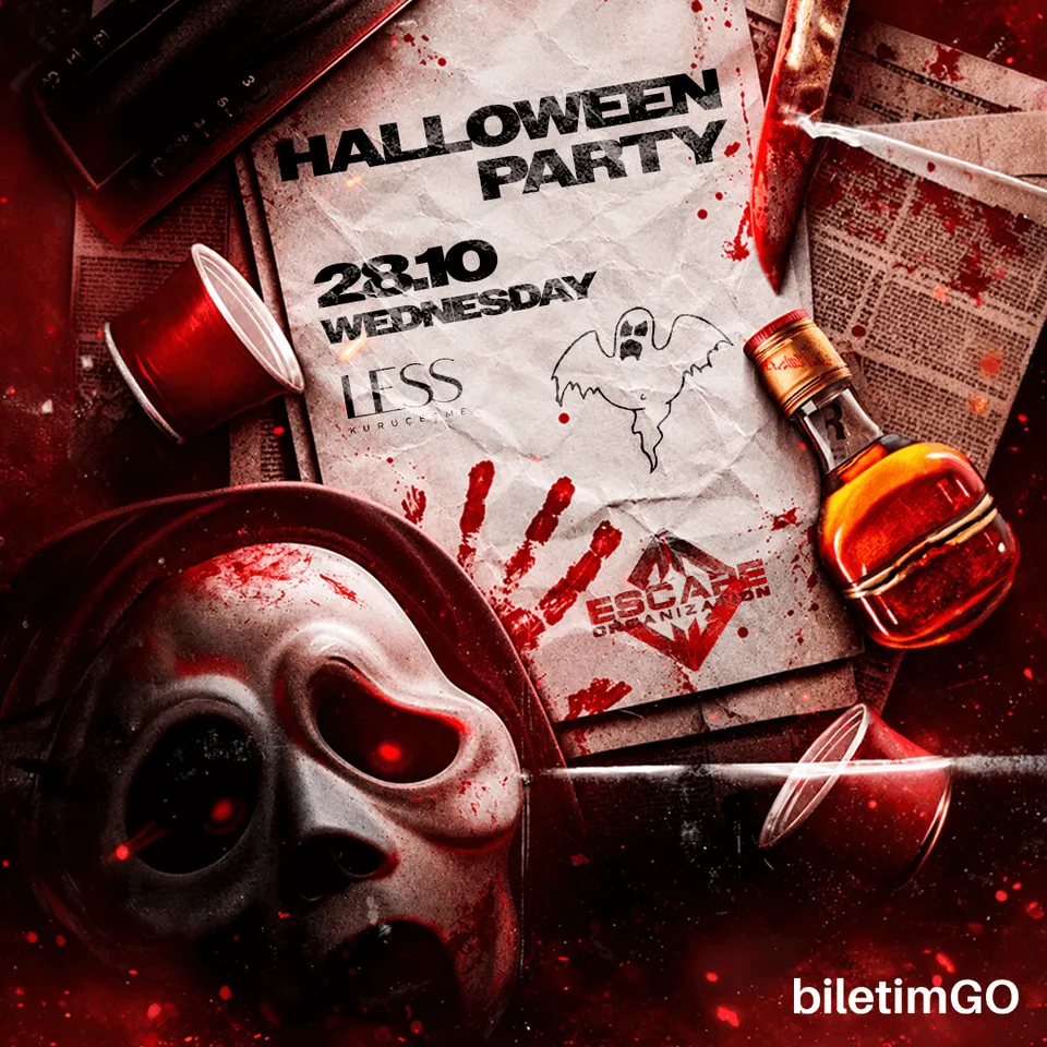 HALLOWEEN PARTY card
