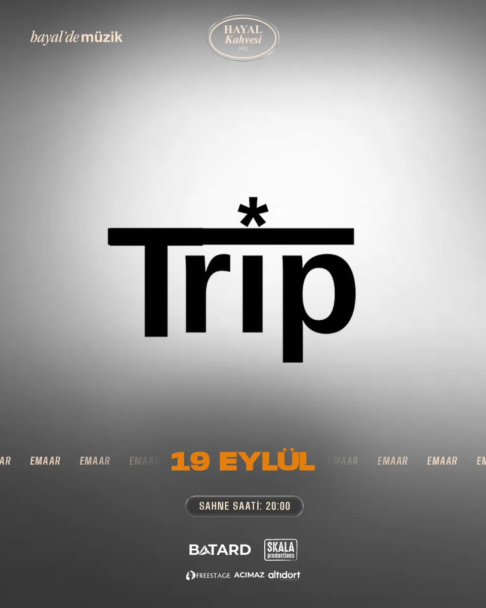 TRİP KONSERİ card