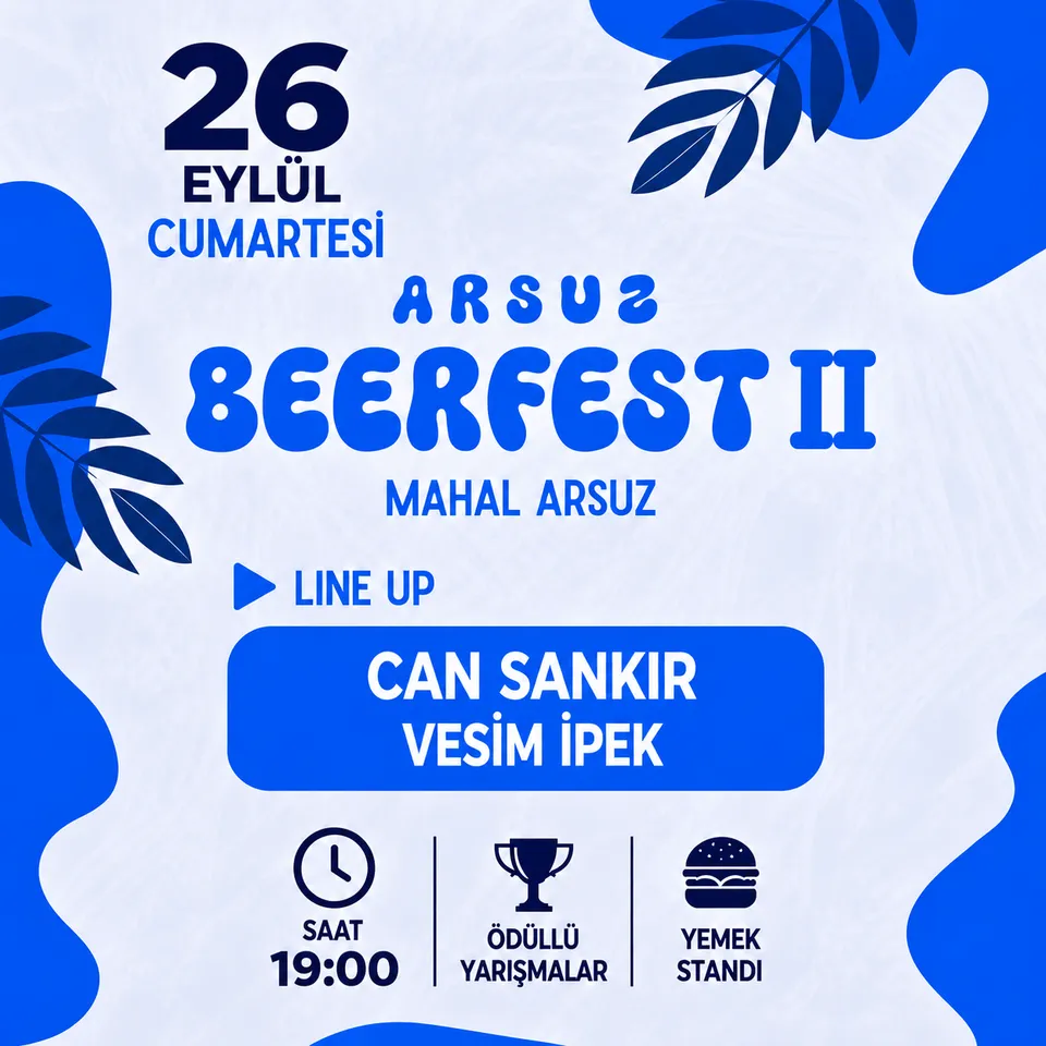 Arsuz Beerfest card