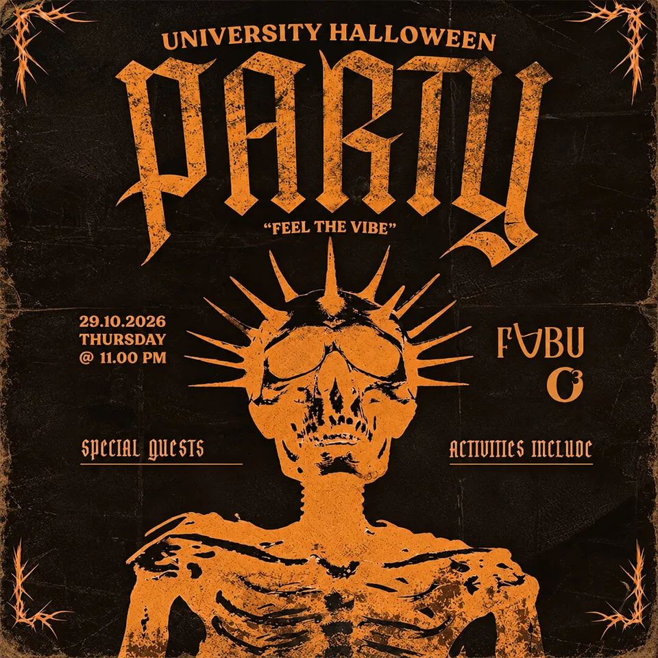 Halloween Party card