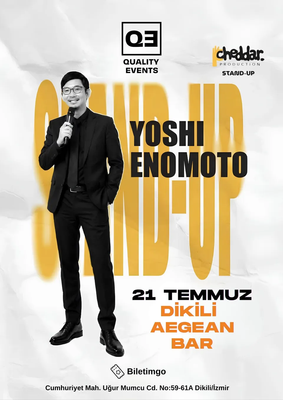 Yoshi Enomoto - Stand Up / Dikili card