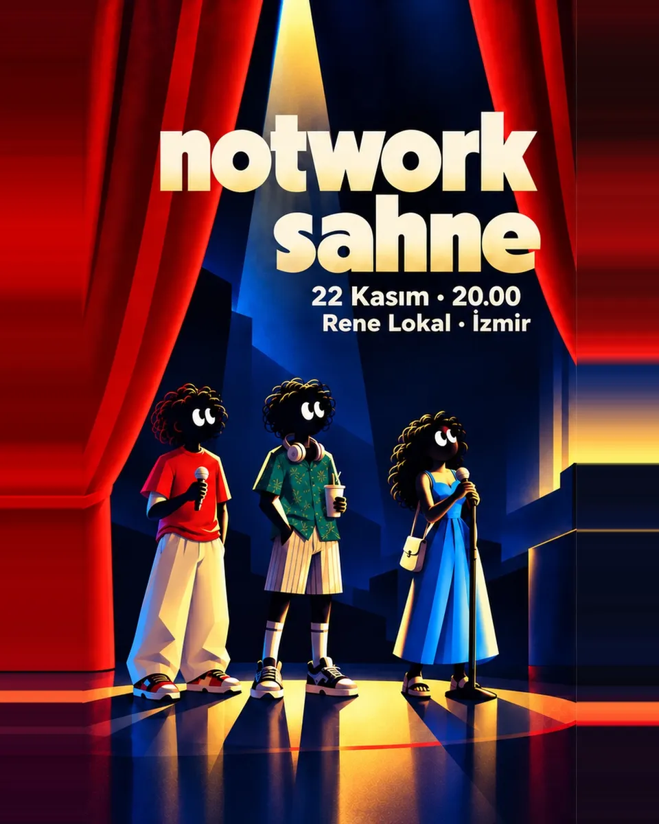notwork sahne | başarısızlık hikâyeleri | network etkinliği card