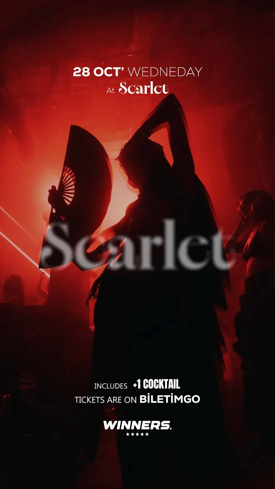 Wednesday Party At SCARLET card