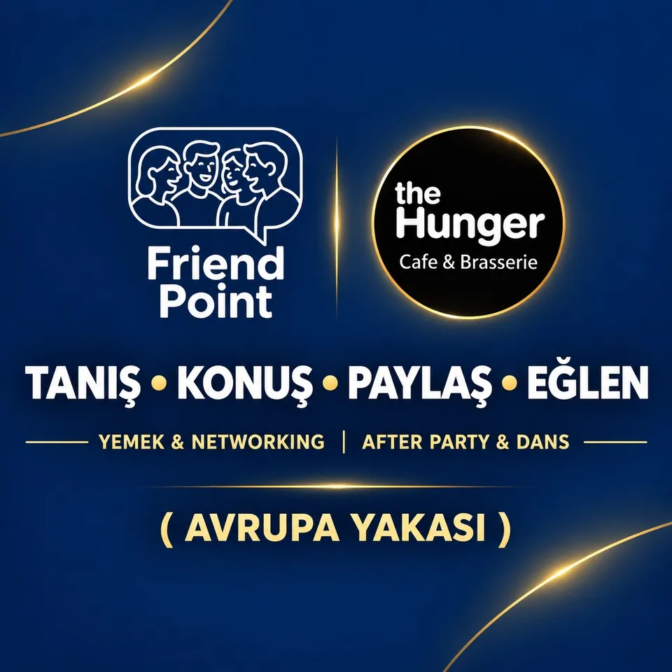 TANIŞ • KONUŞ • PAYLAŞ + EĞLEN- Network Tanışma Etkinlik card