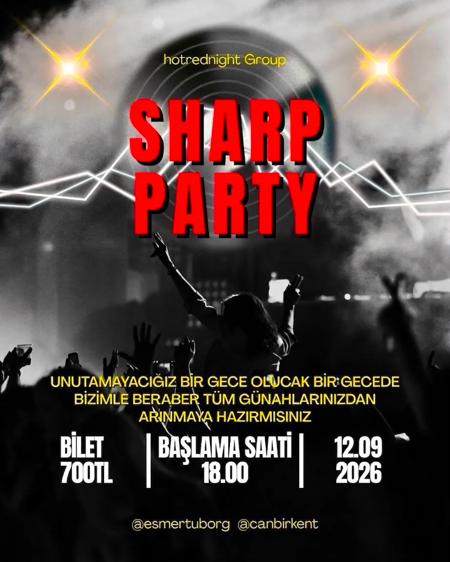 Sharp Party card