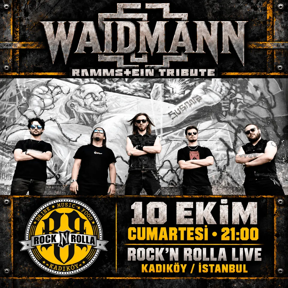 Waidmann @ Rocknrolla Kadıköy Live 10.10.2026