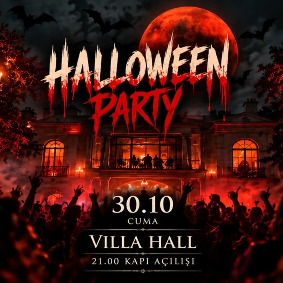 HALLOWEEN PARTY — GECENİN EN KARANLIK HALİ card